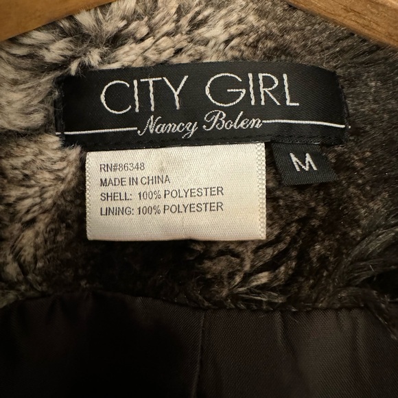 Faux Fur Coat - Picture 3 of 5